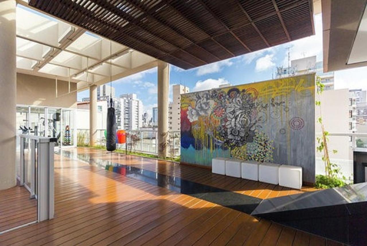 Lindo Studio Na Augusta Com Internet Alta Velocidade Lägenhet São Paulo Exteriör bild