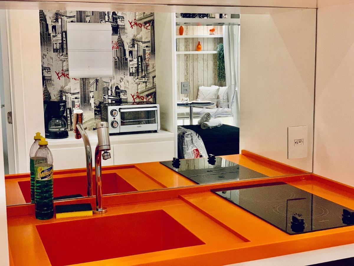 Lindo Studio Na Augusta Com Internet Alta Velocidade Lägenhet São Paulo Exteriör bild