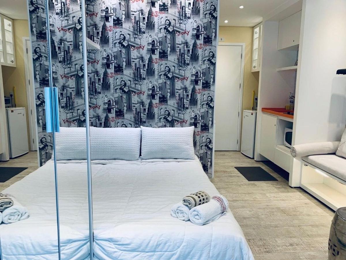 Lindo Studio Na Augusta Com Internet Alta Velocidade Lägenhet São Paulo Exteriör bild