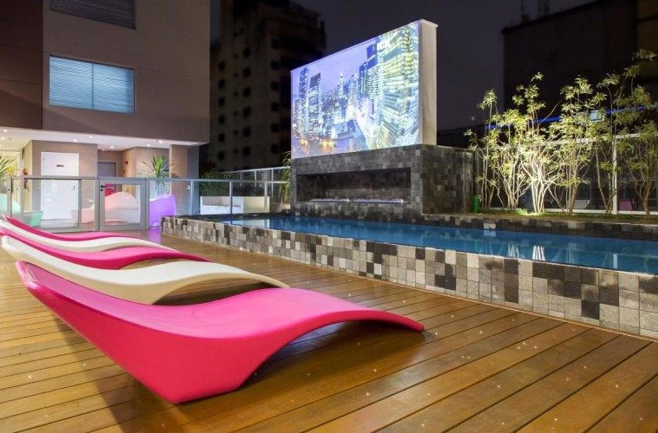 Lindo Studio Na Augusta Com Internet Alta Velocidade Lägenhet São Paulo Exteriör bild
