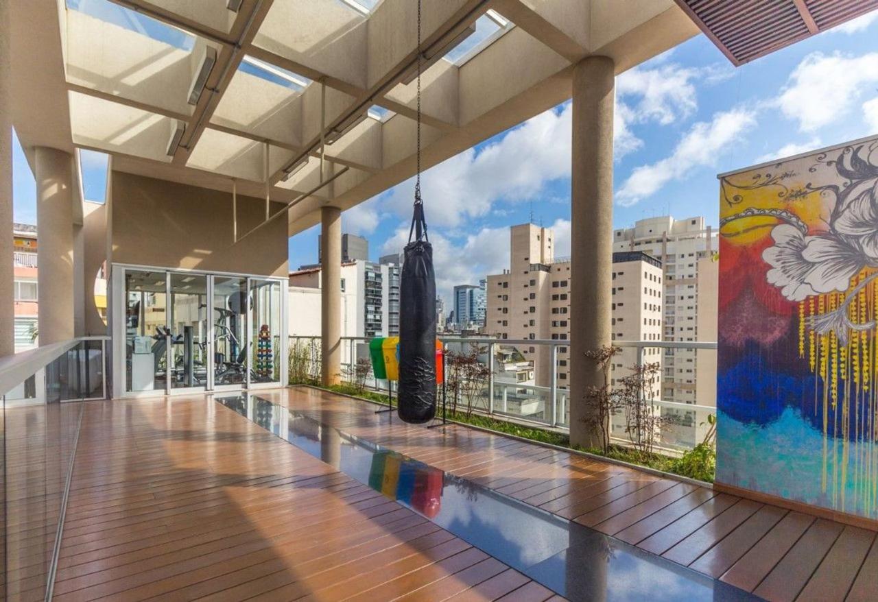 Lindo Studio Na Augusta Com Internet Alta Velocidade Lägenhet São Paulo Exteriör bild