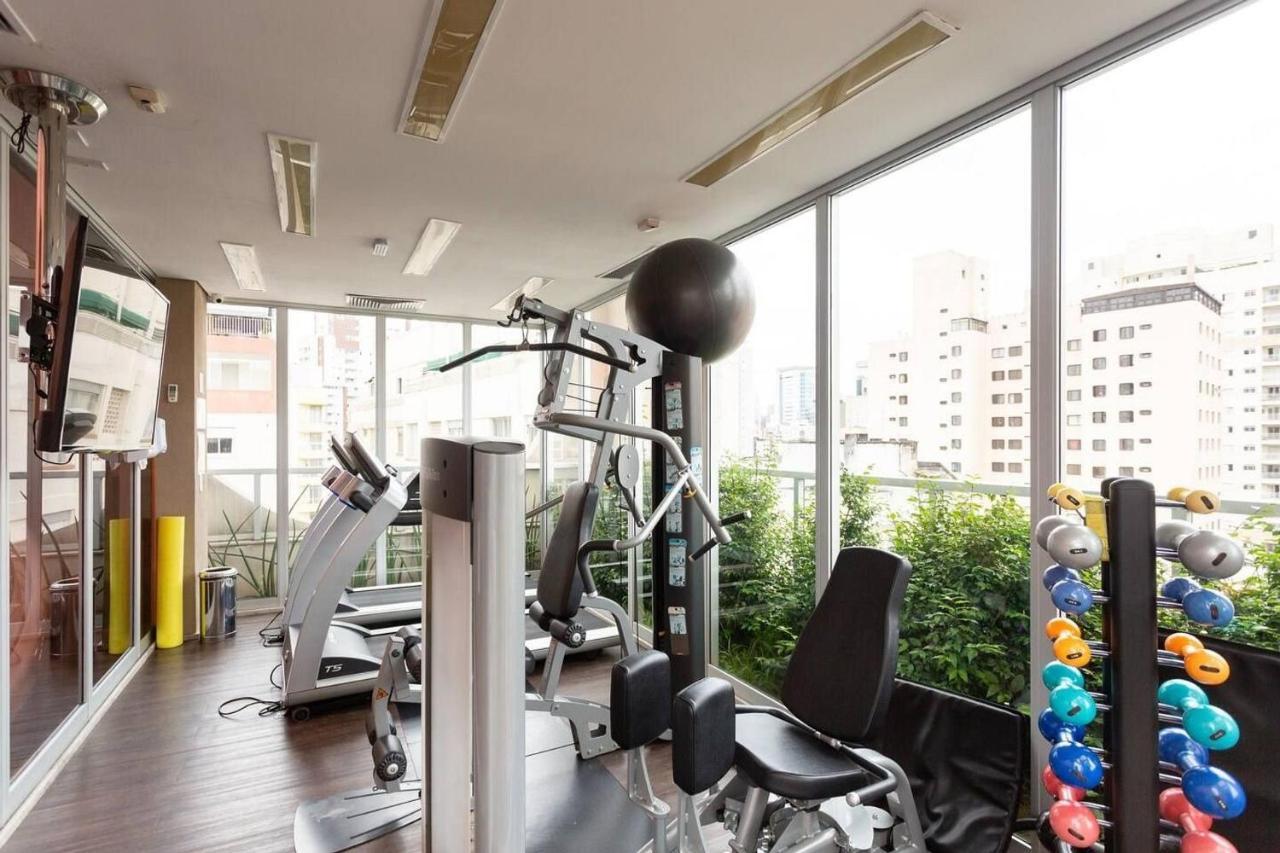 Lindo Studio Na Augusta Com Internet Alta Velocidade Lägenhet São Paulo Exteriör bild